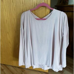 Lululemon pink long sleeve shirt.